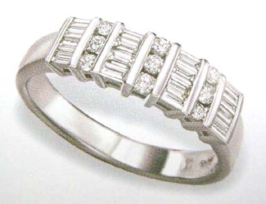 Wedding ring accessory China manufacturer wholesale rectangular and rounded twist clear cz ring  